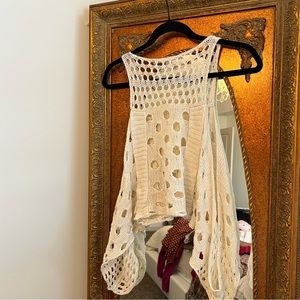 Chelsea and Violet free flowing cut out tank top